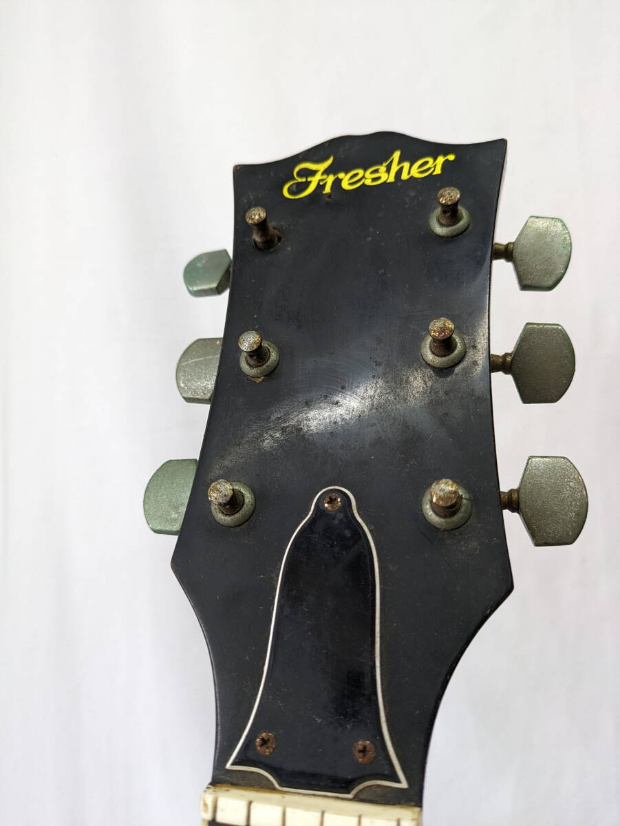 【1511F】エレキギター Fresher レスポールタイプ　音楽　楽器　フレッシャー 　日本製_画像2