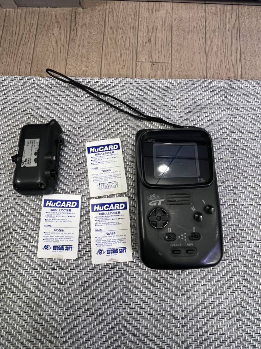 ◆PCエンジン GT 本体 TVチューナー NEC PC Engine GT当時物 レトロ ゲーム