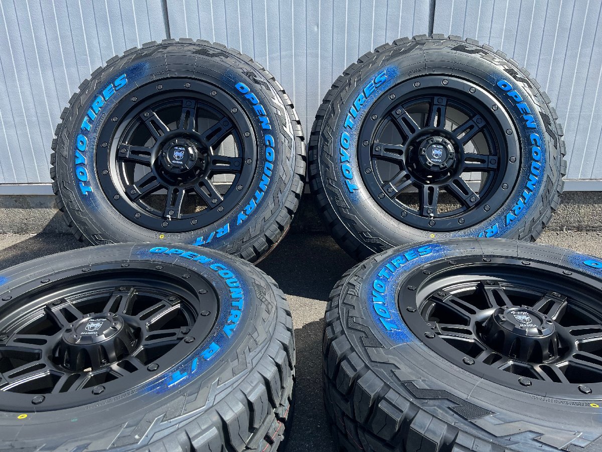 4本セット!! 17インチ 9j+20 6H PCD139.7 新品 タイヤホイールセット 265/70R17 トーヨー ハマー シボレー サバーバン エクスプレス タホ_画像8