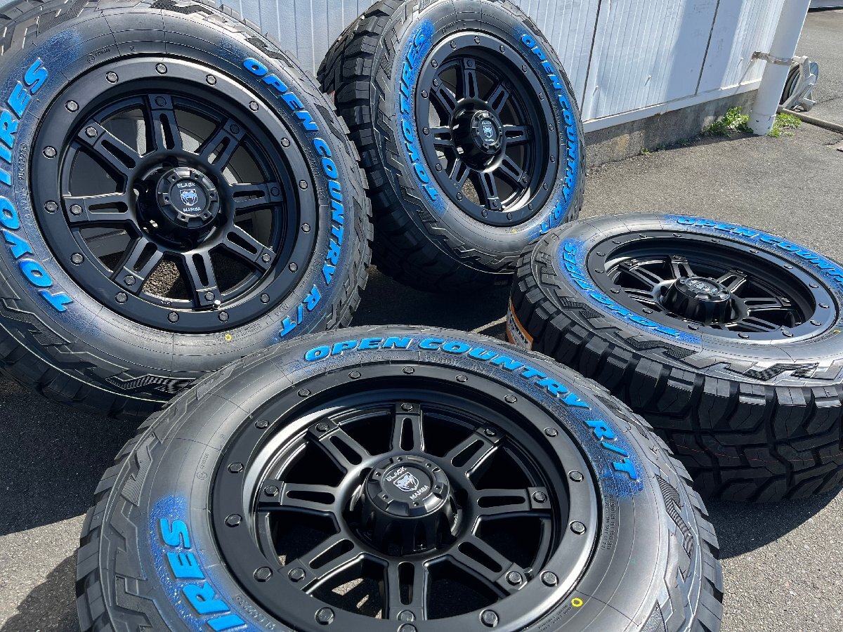 4本セット!! 17インチ 9j+20 6H PCD139.7 新品 タイヤホイールセット 265/70R17 トーヨー ハマー シボレー サバーバン エクスプレス タホ_画像9