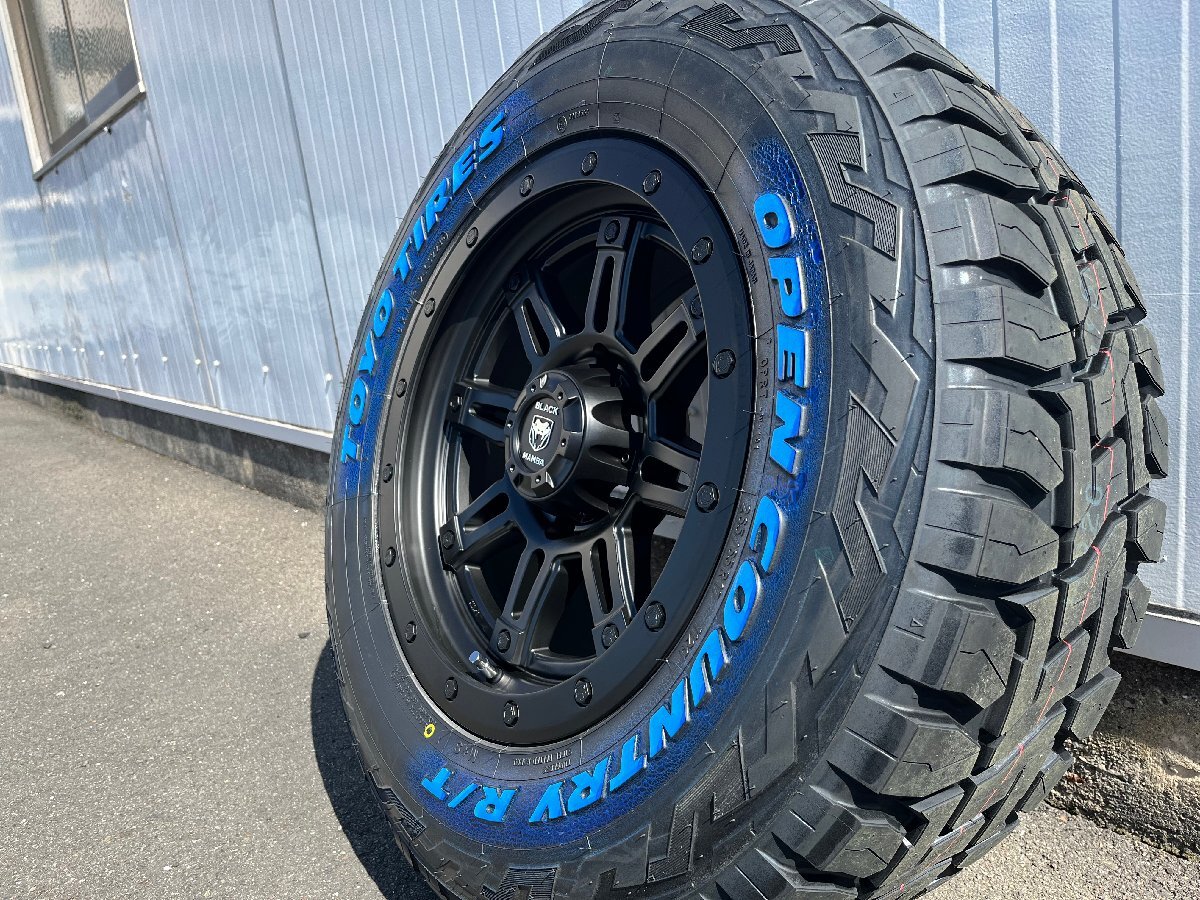 4本セット!! 17インチ 9j+20 6穴 PCD139.7 新品 タイヤホイールセット 265/65R17 TOYO オープンカントリー ハイラックス ランクル プラド_画像5