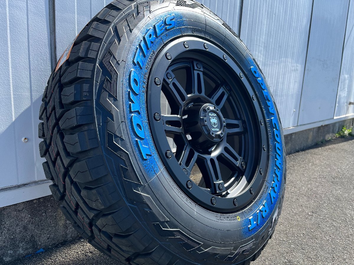 4本セット!! 17インチ 9j+20 6H PCD139.7 新品 タイヤホイールセット 265/70R17 トーヨー ハマー シボレー サバーバン エクスプレス タホ_画像6