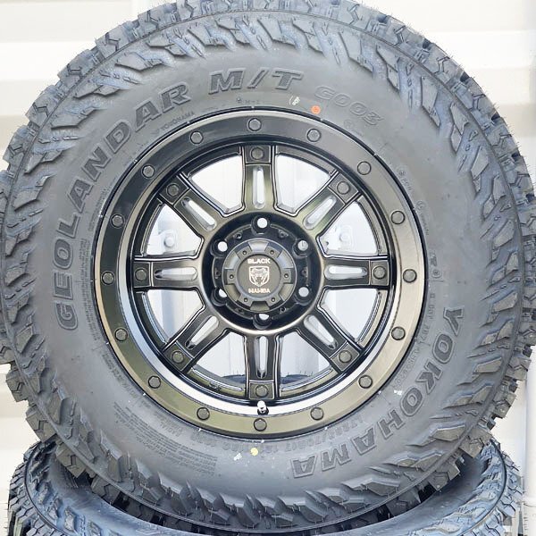 新品 エスカレード タホ 17インチマッドタイヤホイールセット ヨコハマ ジオランダー MT G003 265/65R17 265/70R17 285/70R17_画像3