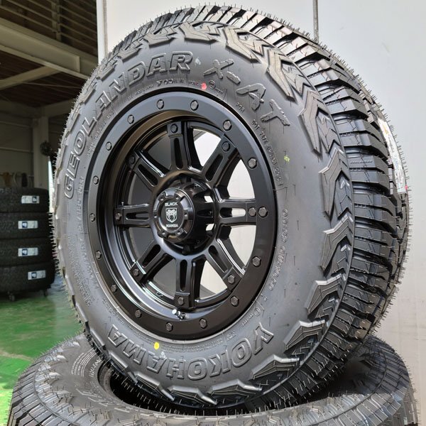 オールテレーン 17インチ サーフ プラド FJクルーザー 新品 タイヤ ホイール 4本セット YOKOHAMA GEOLANDAR X-AT 265/65R17 265/70R17_画像4