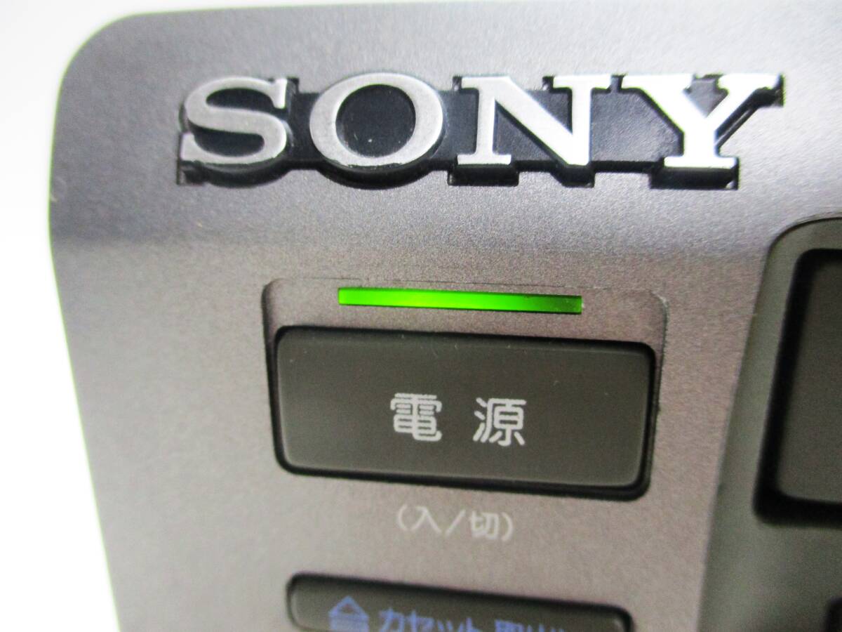 《ジャムルK》 hc0515-64◆◆ SONY ソニー ビデオカセットレコーダー WV-TW1 VHS 8mm NTSC 1996年製 部品取り 故障ジャンク_画像4