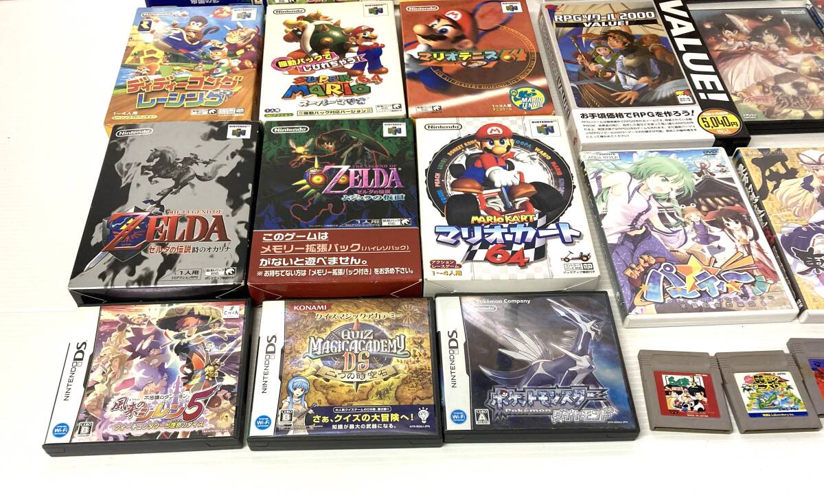 **④ Nintendo 64 SD Game Boy soft together 27 point Mario tennis 64 ZELDA Pocket Monster diamond other **