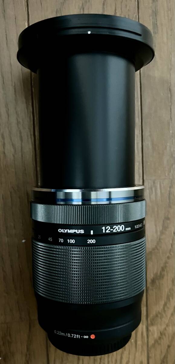 OLYMPUS M.ZUIKO DIGITAL ED 12-200mm F3.5-6.3 プロメンテ中古・美品、元箱・付属品完備、中古品保証付(残３ヶ月)_画像5