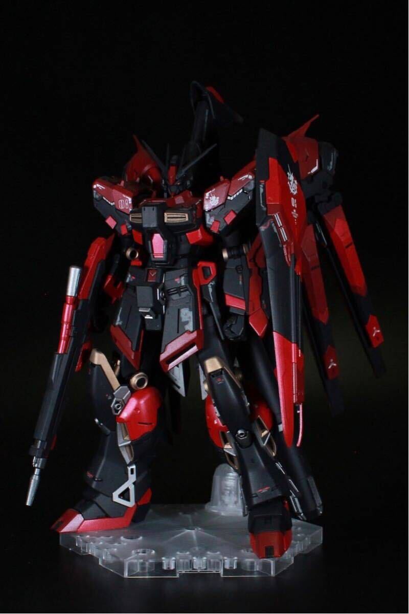 RG Hi-νガンダム オリジナルカラー全塗装完成品_画像1