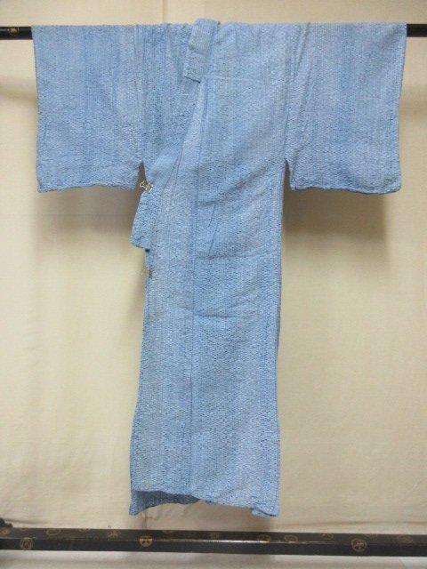 1円 中古 木綿 綿 浴衣 祭り 花火 和装 和服 男性用 アンティーク 有松鳴海絞り お洒落 身丈136cm 裄67cm◆逸品◆【夢職】★★★★_画像3