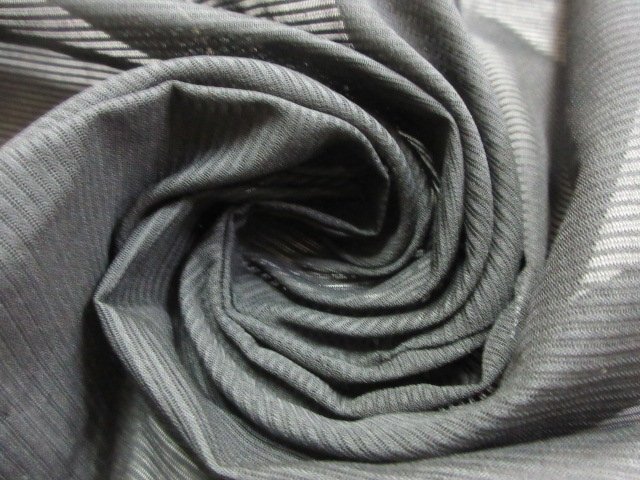 1 jpy superior article silk length feather woven . summer thing Japanese clothes Japanese clothes antique black . none plain for man single . length 87cm.66cm[ dream job ]***