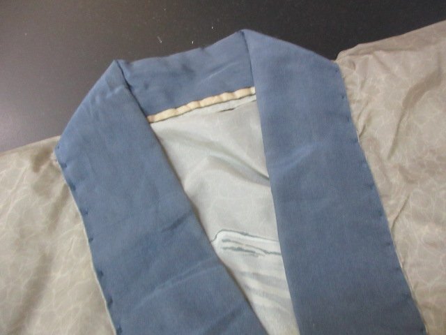 1 jpy superior article .. long kimono-like garment for man Japanese clothes Japanese clothes ukiyoe square fancy cardboard Mt Fuji boat person high class . good-looking . length 136cm.66cm[ dream job ]***