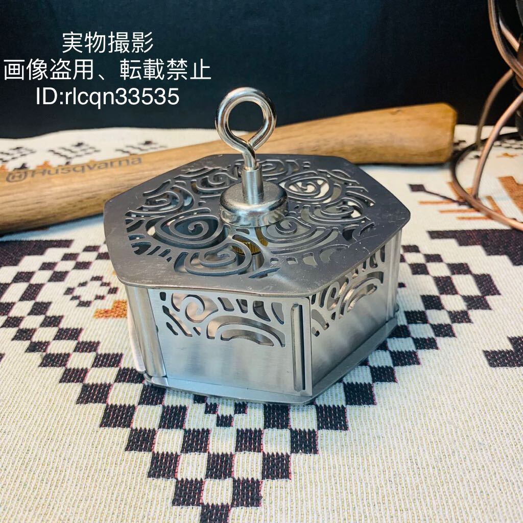  super ultra rare made of stainless steel multifunction mosquito repellent incense stick holder mosquito repellent incense stick inserting fragrance establish camp outdoor field mountain climbing 