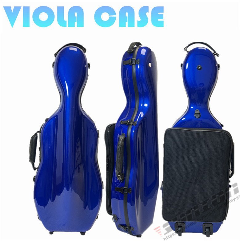 VIOLA CASE viola case musical instruments stringed instruments glass fibre made light weight .. case cushion attaching roller attaching rucksack 
