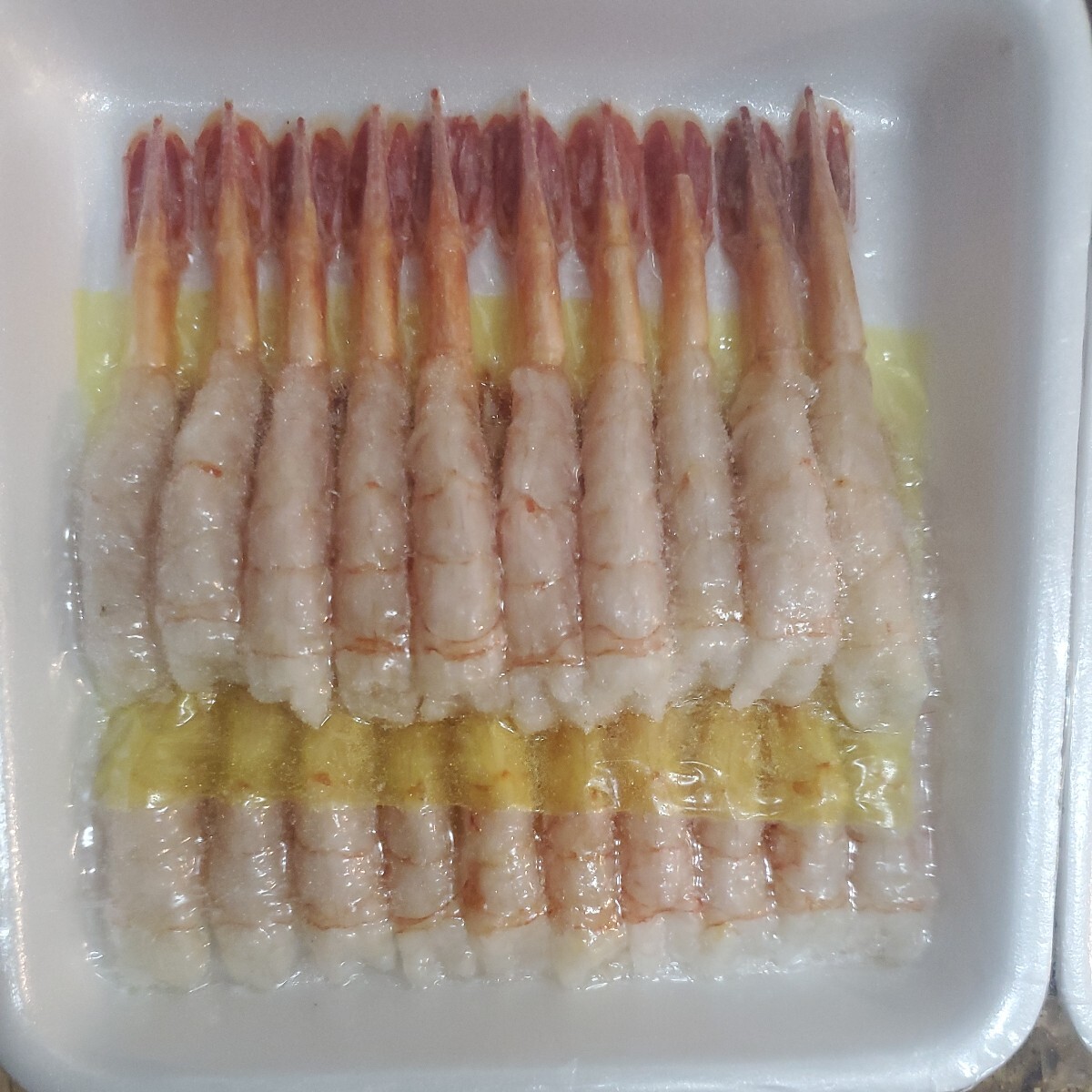 ... tail attaching 4L60 pcs set.20 pcs .3. northern shrimp . sashimi for ama shrimp sea .