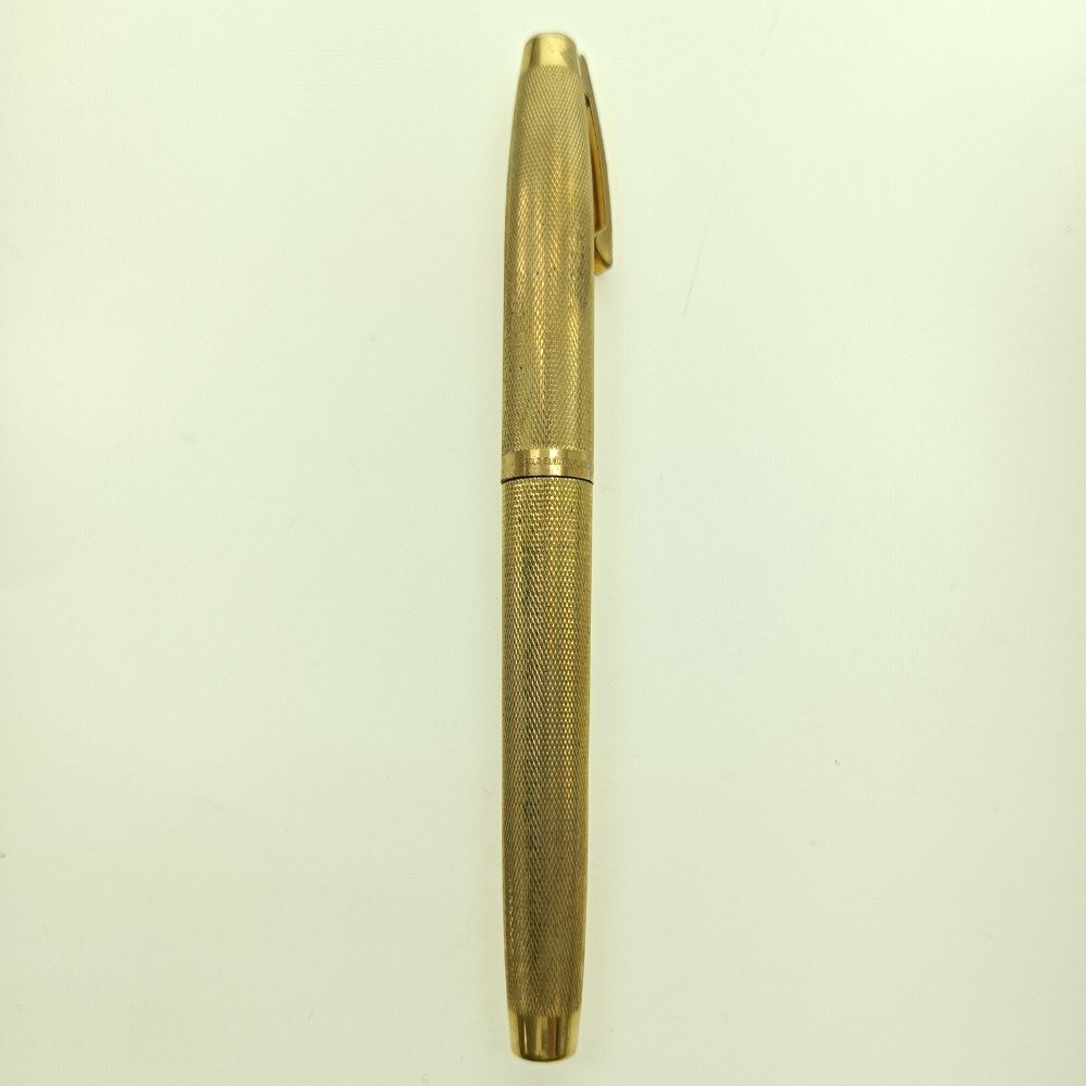 SHEAFFER シェーファー 万年筆 4本セット 14K 585 AUST 金 刻印 ゴールド シルバー ビジネス ラグジュアリー ペン まとめ売り 中古の画像4