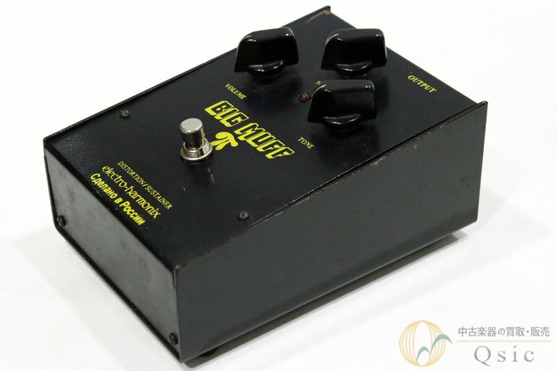 [中古] Electro-Harmonix Big Muff Pi Black Russian V7D パワフルな低音域で存在感あるディストーション [QK287]_画像1