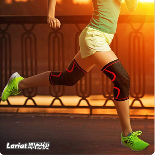  колени опора левый правый 2 шт. комплект [XL размер ] черный спорт колено фиксация пожилые люди обезболивающее "дышит" эластичность хорошо колено боль *