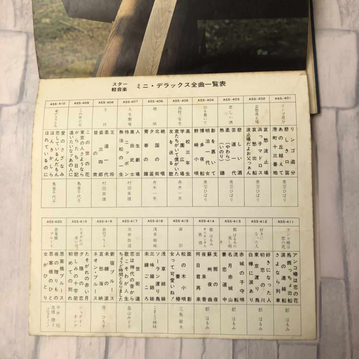 古賀政男　「うるわしのギター・ムード2」日本コロンビア　EP版　邦楽　シングルレコード_画像3
