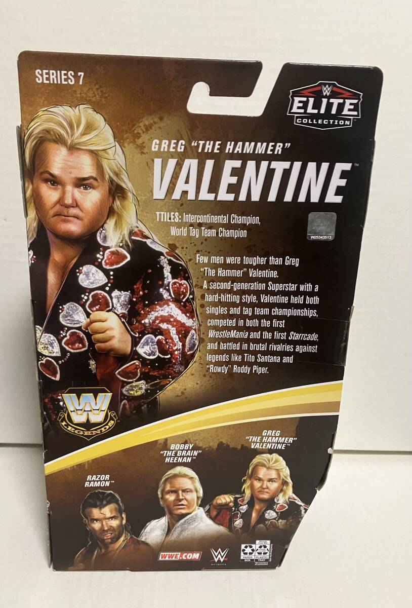 WWE Mattel Elite Greg The Hammer Valentine グレッグ・バレンタイン マテル フィギュア WWF プロレス 新品未開封 - プロレス、格闘技 WWE Mattel Elite Greg The Hammer Valentine グレッグ・バレンタイン マテル フィギュア WWF プロレス 新品未開封 - プロレス、格闘技