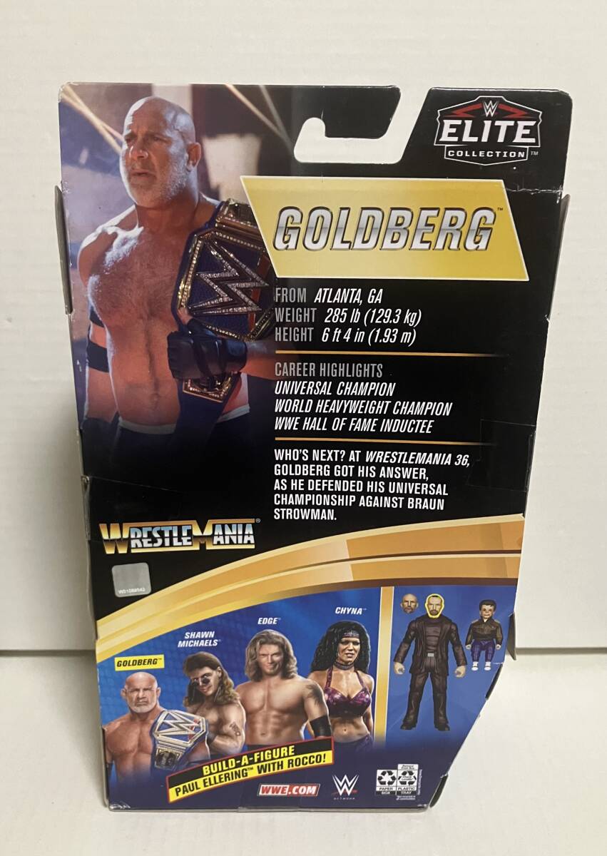 WWE Mattel Elite Bill Goldberg Bill * Gold балка g фигурка WWF Mattel Professional Wrestling WCW новый товар нераспечатанный 