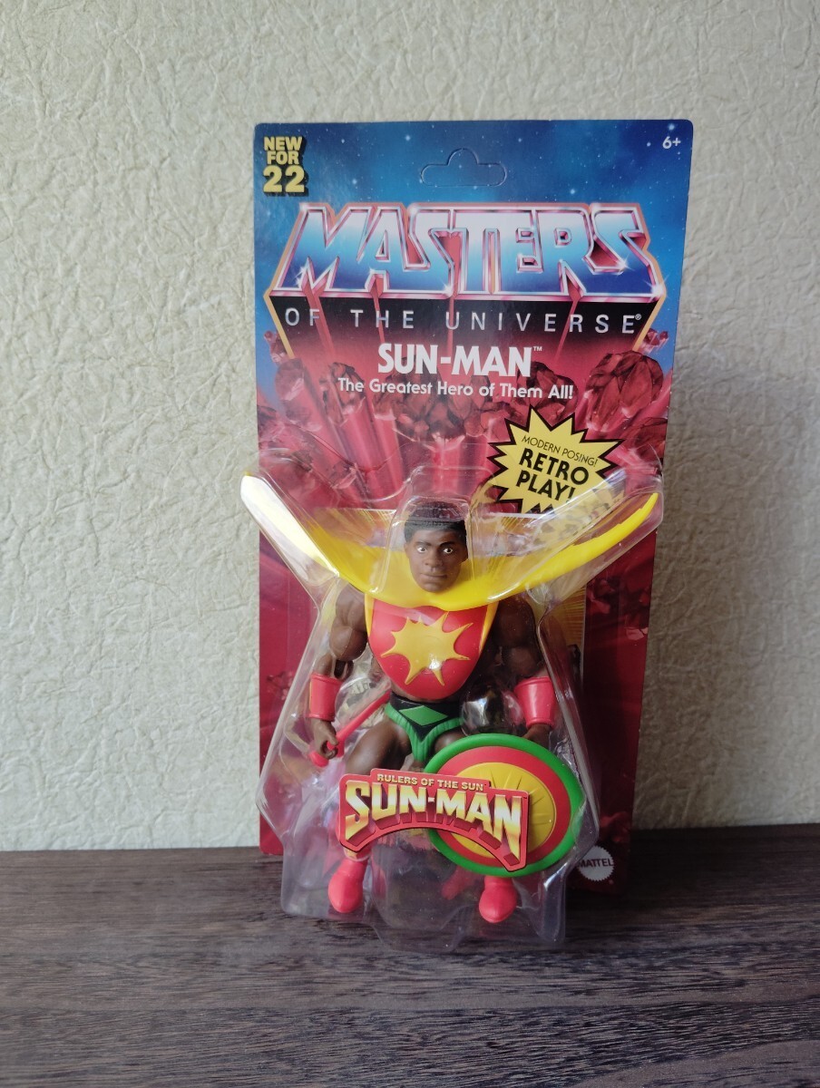 SUN-MAN マスターズ　オブ　ザ　ユニバース　MASTERS MOTU　ヒーマン　HE-MAN　マテル_画像1