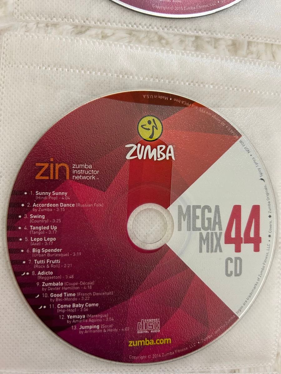 ZUMBA公式CDセット