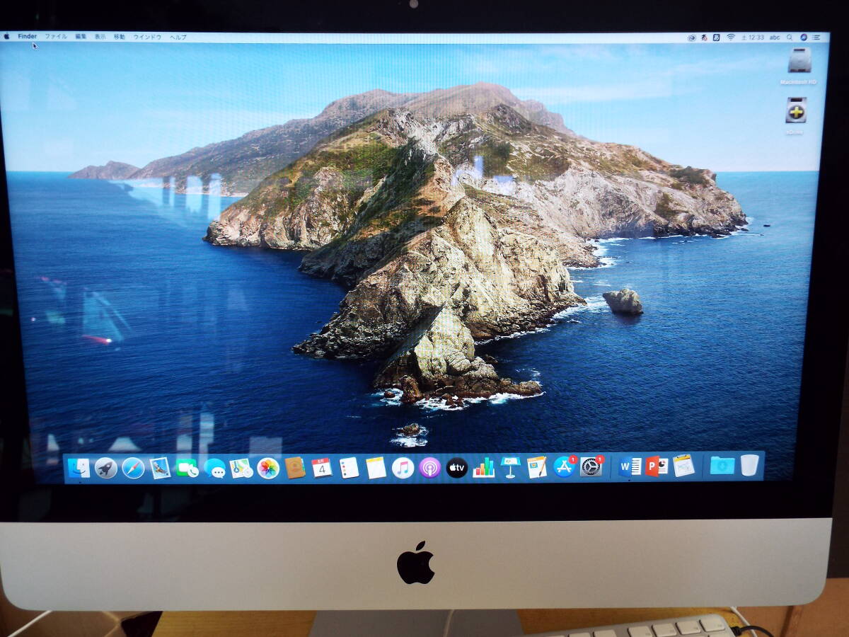 Apple iMac 21.5-inch 2015 マックOS catalinaの画像4