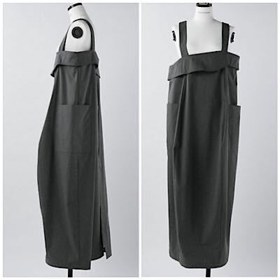 nagonstans ナゴンスタンス straight jumper skirt グレーM 31,900円（税込） 240507_画像3