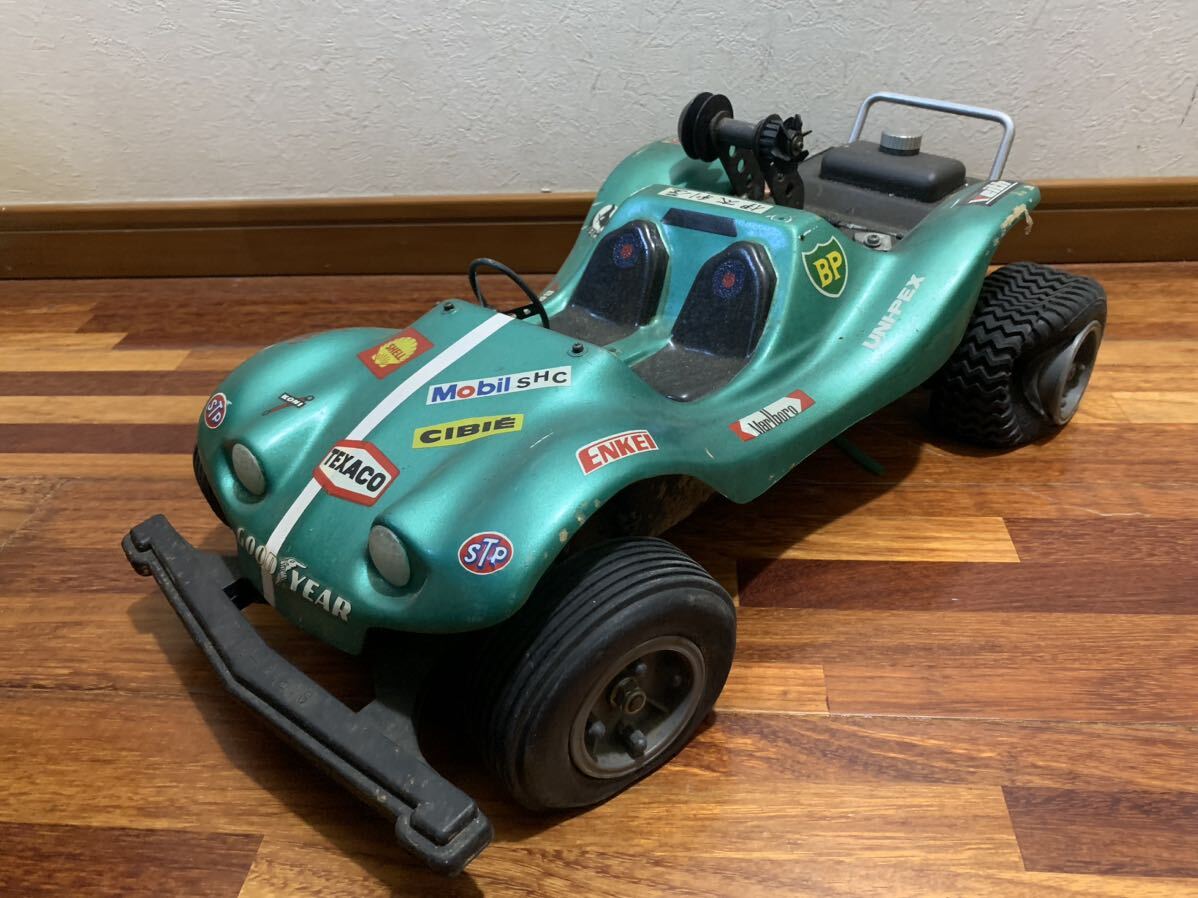 サファリバギー ラジコン フタバ SAFARI BUGGY サファリ バギー エンジン ラジコンカー 1/8 RC 当時物 ジャンクの画像1