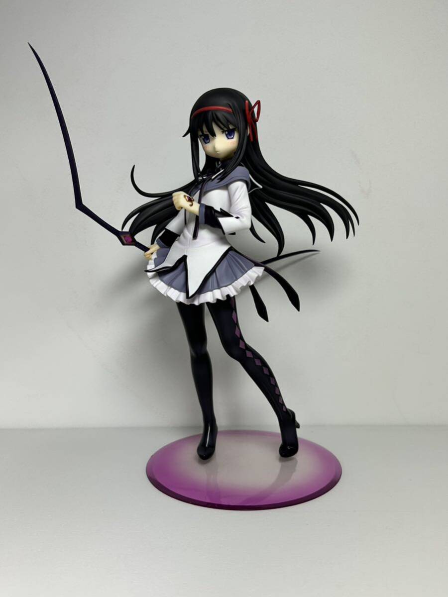 【開封品】魔法少女まどか☆マギカ 暁美ほむら you are not alone. 1/8 完成品フィギュア （ワンダーフェスティバル2013冬限定）_画像4