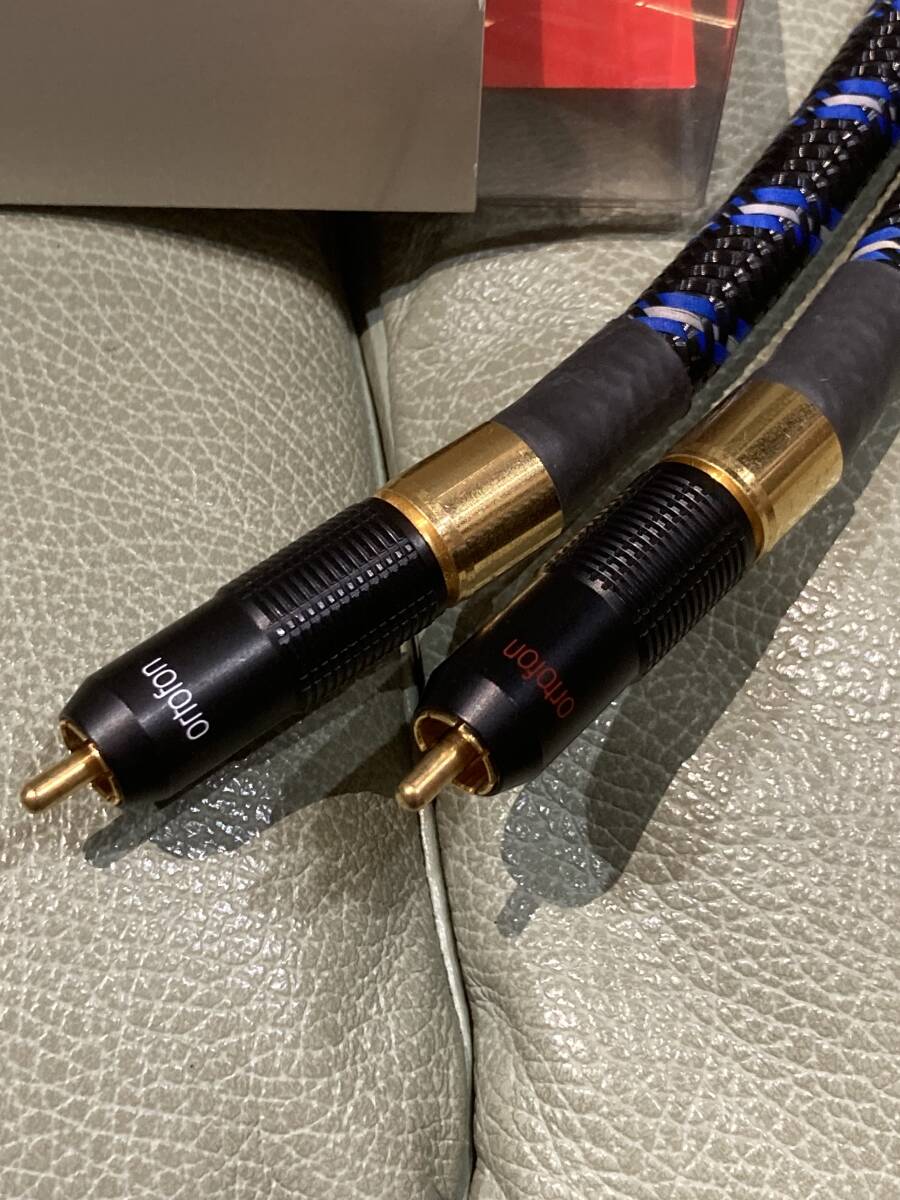  used * operation goods ortofon Reference 6NX RCA interconnect cable 1m pair origin box attaching ortofon [ that 1]