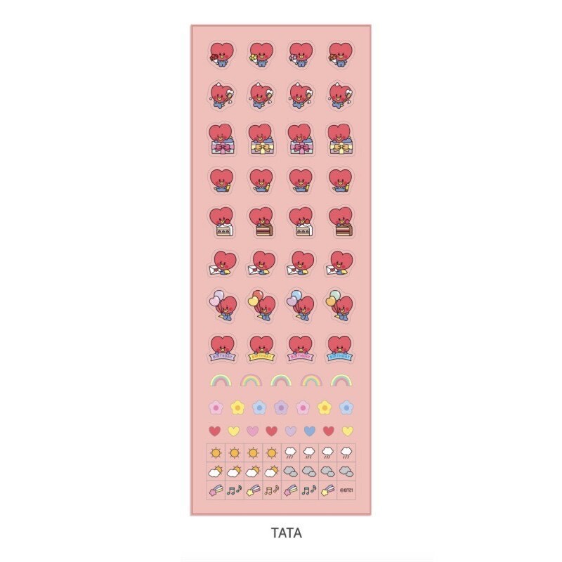 BTS☆TATA/V☆ステッカーシールセット♪♪_画像1