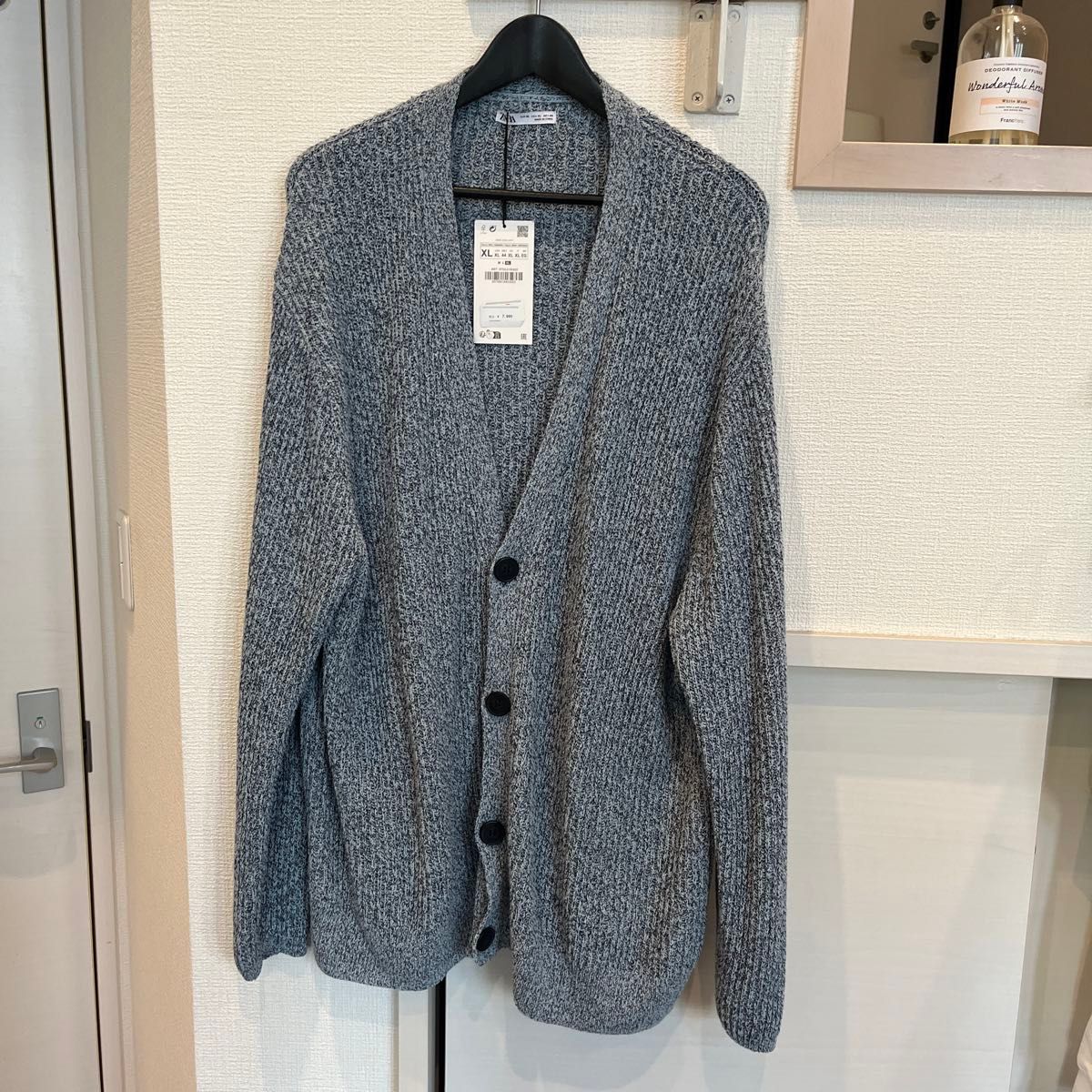 新品 Zara テクスチャー コントラスト カーディガン XL|Yahoo 新品 Zara テクスチャー コントラスト カーディガン XL|Yahoo