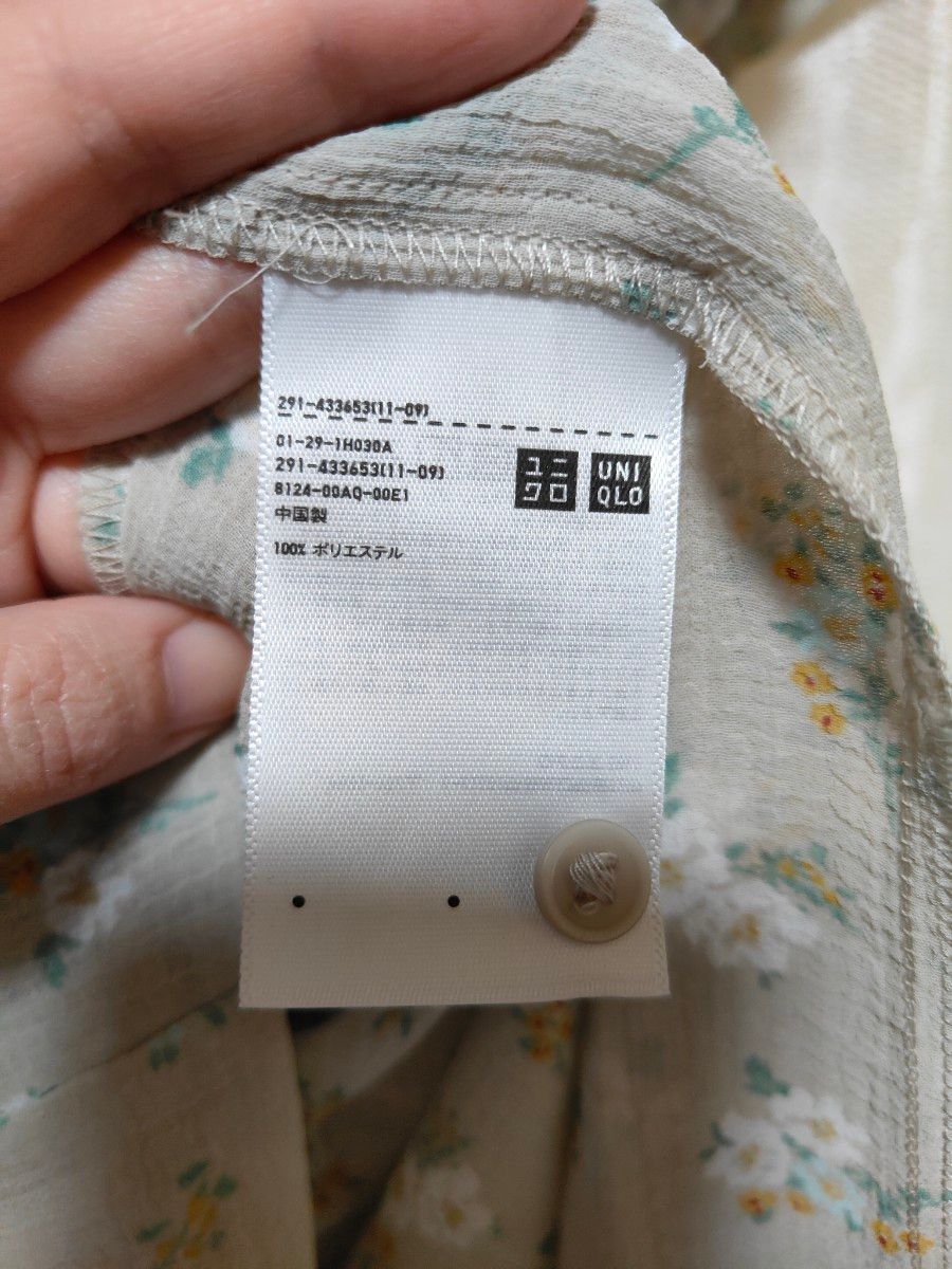 UNIQLO シフォンプリーツ ワンピース Mサイズの私にもちょうど良かったSサイズ！！  春夏