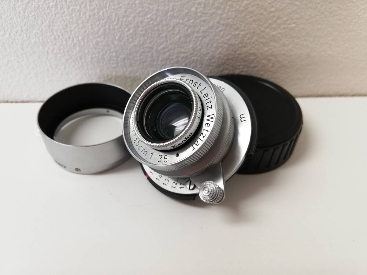 Leica Summaron F=3.5cm 1:3.5 ErnstLeitz Wetzlar Lマウント カメラ レンズ ライカ 1245_画像1