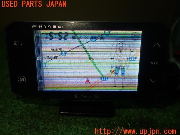 3UPJ=13740579]インプレッサ(GDB F型)Yupiteru ユピテル レーダー探知機 FM143si 霧島レイ ジャンク_画像5