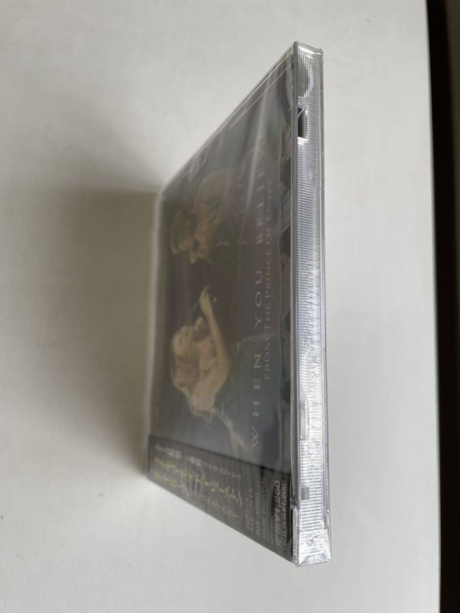 【新品】【非売品】MARIAH CAREY WHITNEY HOUSTON WHEN YOU BELIEVE from The Prince Of Egypt 映画テーマ曲【送料スマートレター180円】_画像6