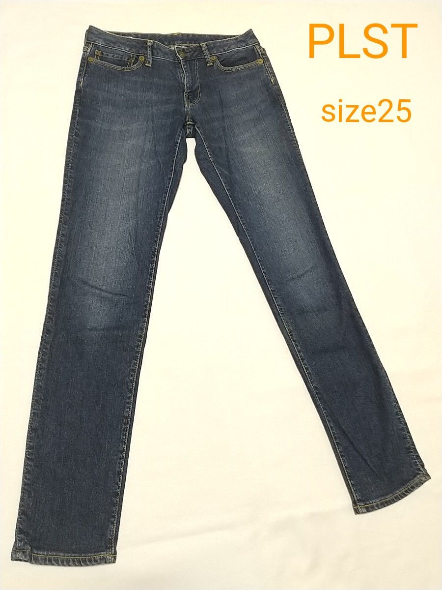 美シルエット PLST プラステ 20020801 スキニー ジーンズ size25