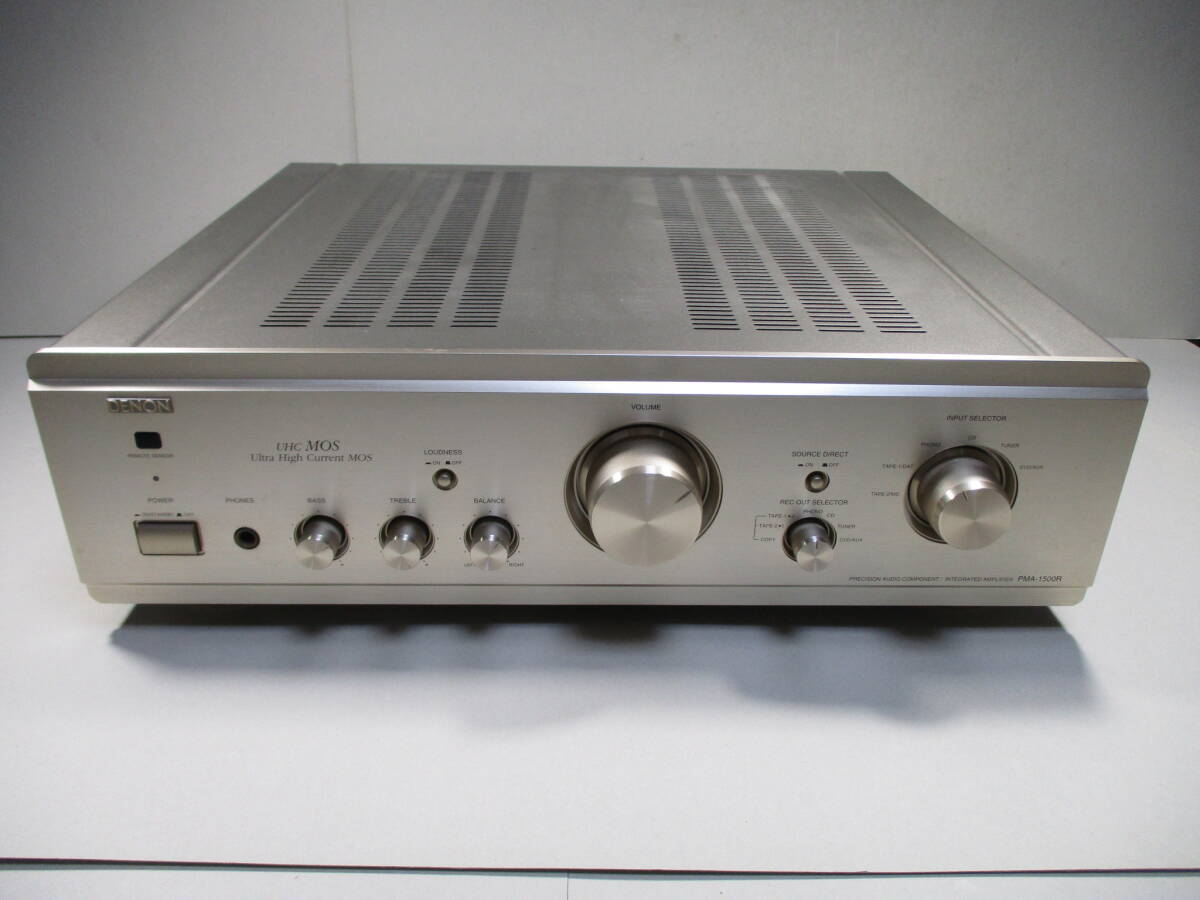 DENON PMA-1500R amplifier electrification operation has been confirmed Junk 