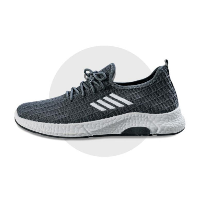  мужской бег обувь спорт спортивные туфли легкий спортивная обувь casual ходьба бег черный серый 41