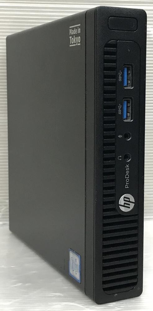 超小型デスクトップ 第6世代i5＆SSD搭載 HP ProDesk 400 G2 DM (Core i5-6500TE 2.3GHz/8GB/SSD 256GB/Windows10 Pro)[650101]_画像1