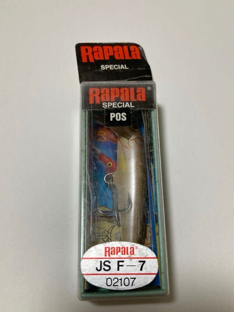 ラパラ F-7 POS ワカサギ ジャパンスペシャル 93ラパラプレゼント券 フローティングミノーの画像1