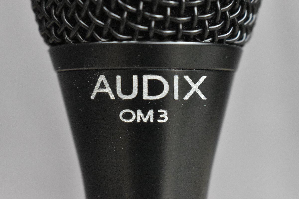 *p2156 secondhand goods AUDIXo- Dick s electrodynamic microphone OM3 ②