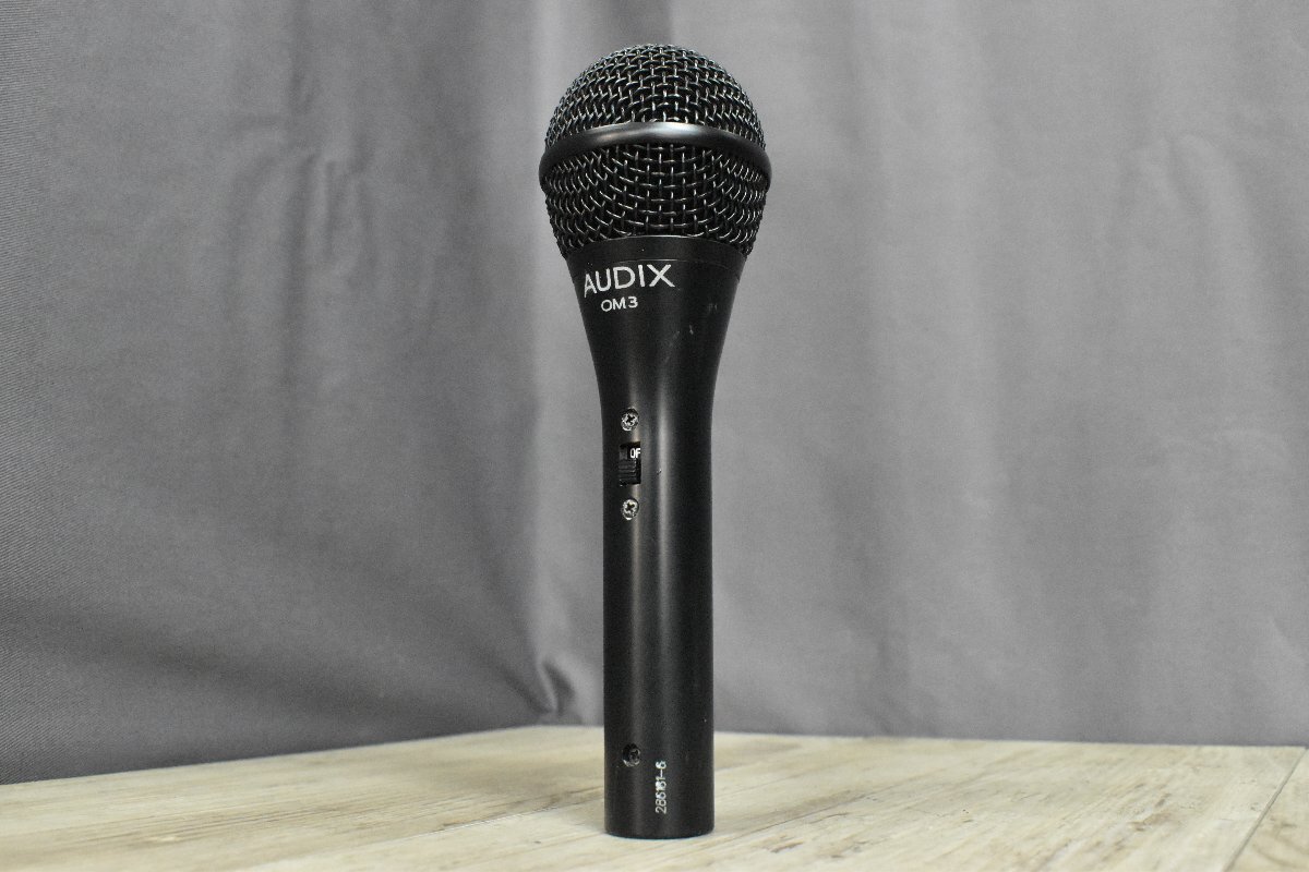 *p2159 secondhand goods AUDIXo- Dick s electrodynamic microphone OM3 ①