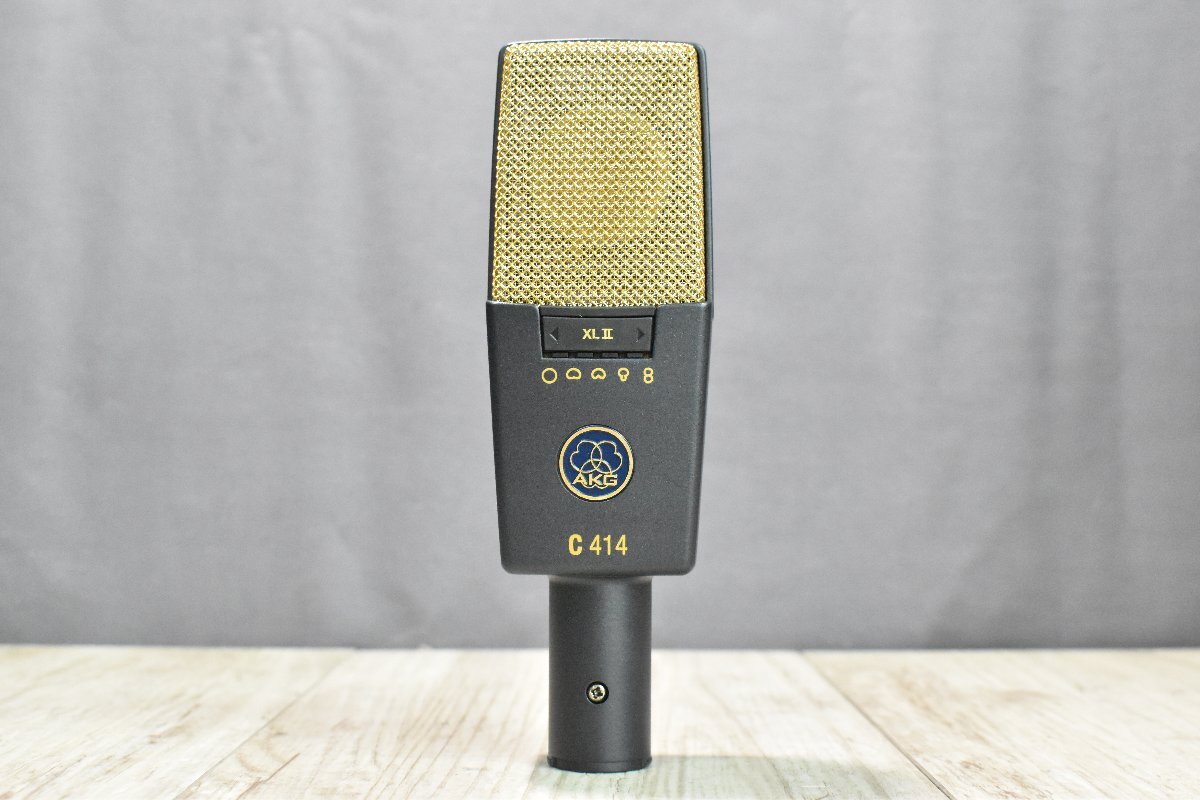 ◇p2222 中古品 AKG アーカーゲー コンデンサーマイク C414 XLii_画像2