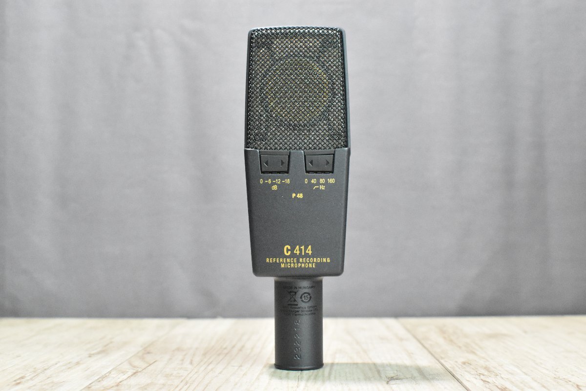 ◇p2222 中古品 AKG アーカーゲー コンデンサーマイク C414 XLii_画像4