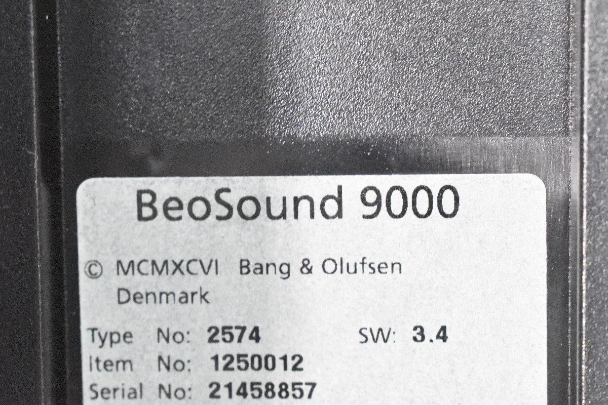 * direct p2091 used BANG&OLUFSEN Bang & Olfsen CD player BeoSound 9000/ speaker set [ Miyagi prefecture Iwanuma city ] direct pickup or charter flight 