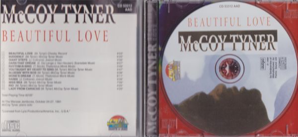 CD　★McCoy Tyner Beautiful Love　輸入盤　(Giants Of Jazz CD 53312)_画像2