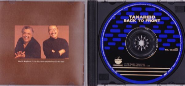 CD　★バック・トゥ・フロント - タナリード 　国内盤 帯付　(KICJ-358)　　_画像2