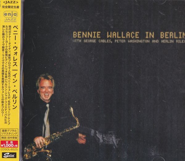 CD　★Bennie Wallace Bennie Wallace In Berlin　国内盤　(Solid Records CDSOL-6525)　_画像1